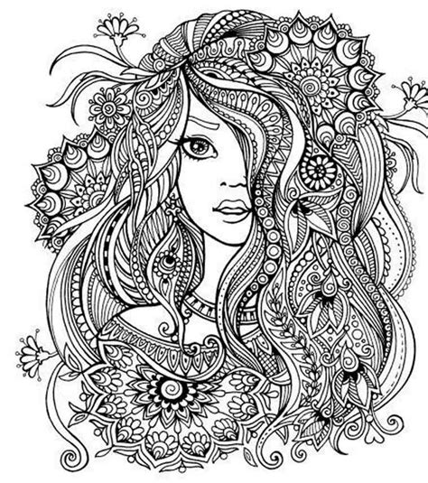 Mandalas Para Colorear Dibujos Para Descargar Gratis Mandala Mujer