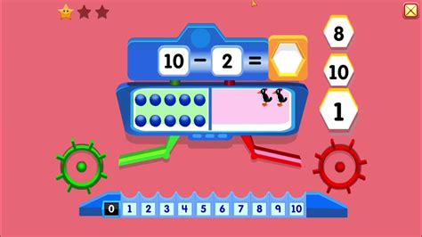 Starfall Grade 1 Math Subtraction With 10 Youtube