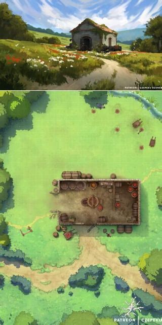 A New Czepeku Scene And Battlemap Combo Ages Of The Vale Part 1