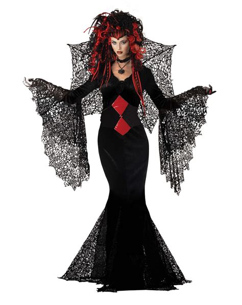 Black Widow Adult Womens Costume 9 Black Widow Spider Halloween