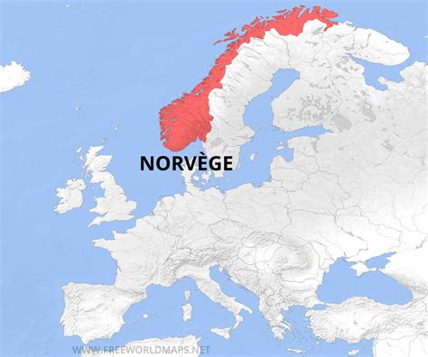 Carte De Norvège