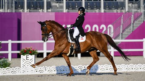 Tokyo Olympic Dressage Elimination For Caroline Chew Under Blood Rule