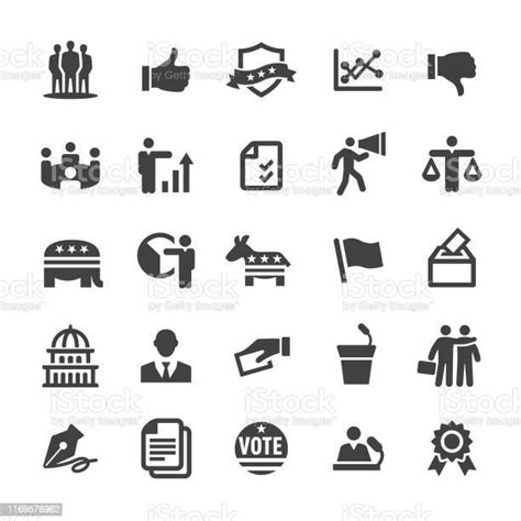 Election Icons Smart Series Stock Illustration Download Image Now