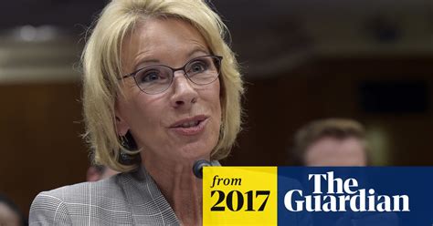 Betsy Devos Meets Sexual Assault Survivors After Her Deputy Apologizes