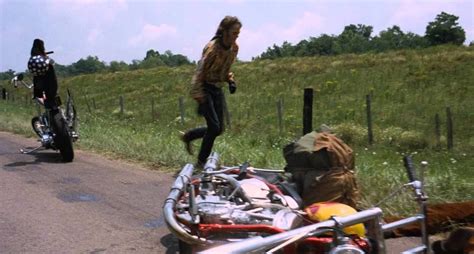 Easy Rider 1969 End Easy Rider Rider Movie Scenes