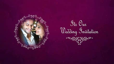 Wedding Invitation Templates After Effects || Project 03 - YouTube