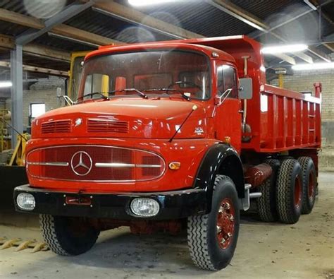 Mercedes Benz Dump Truck Oldtimer Lkw Alte Lkws Nutzfahrzeuge