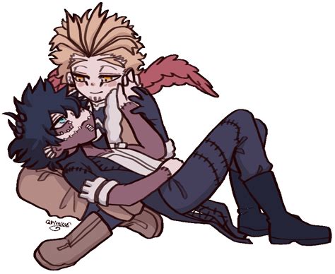 Dabi X Hawks Fanart Cute Dabihawks Lovechild Dont Get Me Wrong It