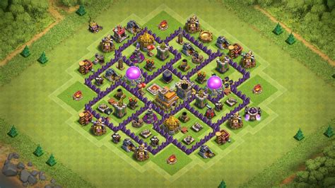 I do frequently test, build and review base layouts for town hall 7 and give them here ready for you so you can directly copy them without testing or building them yourself. 12+ Best Town Hall 7 Farming Base 2020 | COCWIKI