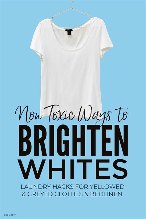 Brighten Whites Without Bleach
