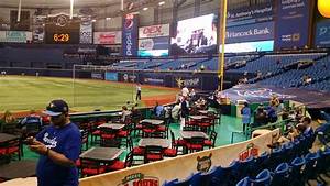 Tropicana Field Deled Seating Chart With Rows Bios Pics