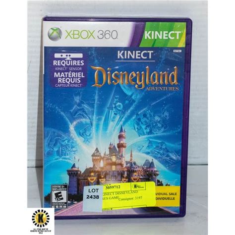 Xbox 360 Kinect Disneyland Adventures Game