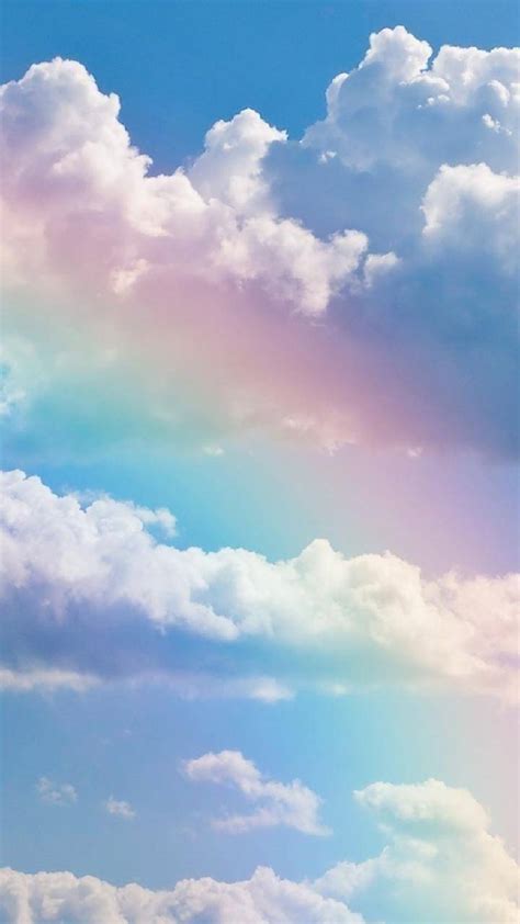 Top Imagen Rainbow And Clouds Background Thpthoangvanthu Edu Vn