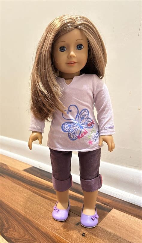 American Girl Doll Truly Me 39 In Meet Outfit Ebay