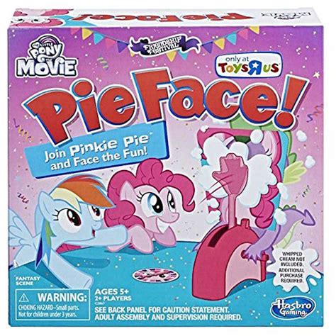 Cheaper funny rocket games toy pie face game. My Little Pony The Movie Pinkie Pie Pie Face! Game - C2867