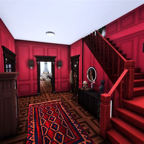 Simsational Designs Goth Manor A Home Makeover