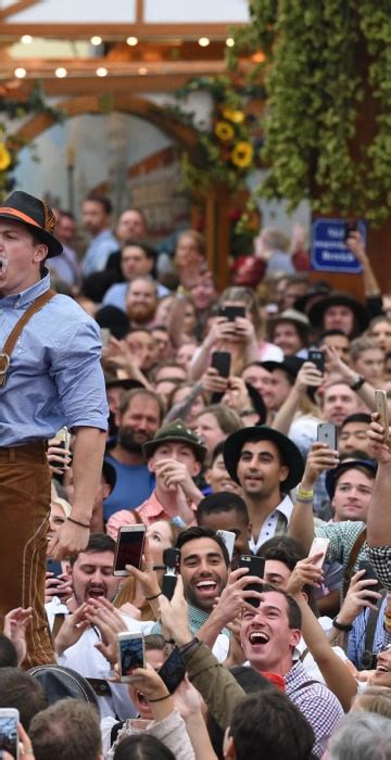 Oktoberfest Plastered With Millions Of Happy Germans Tourists