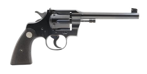 Colt Officers Model Target 22lr Caliber Revolver For Sale