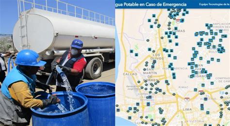 Corte De Agua En Lima Conoce Los Puntos De Abastecimiento De Agua Potable Video Actualidad