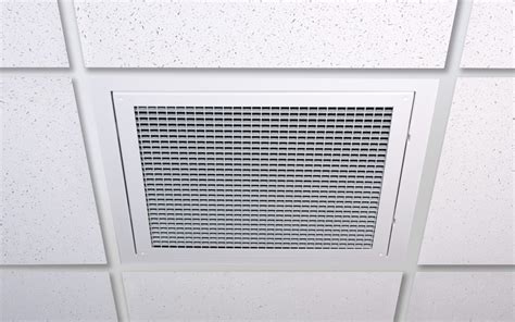 Ceiling Ecrate Return With Reusable Filter