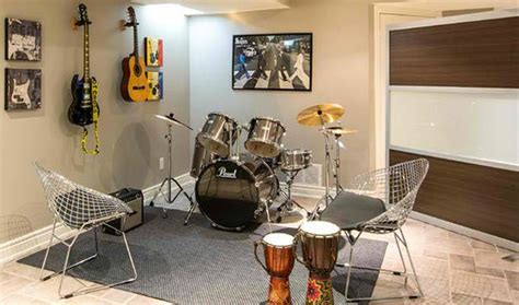 Build your own soundproof home studio. 15 Design Ideas for Home Music Rooms and Studios | Home ...