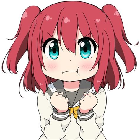 angry cute anime girl anime hoku