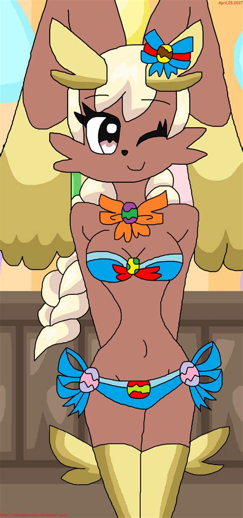 Sexy Easter Bunny Anthro Lopunny By Teamlpsandacnl On Deviantart