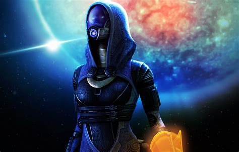 Free Download Wallpaper Mask Alien Mass Effect Bioware Tali Quarian
