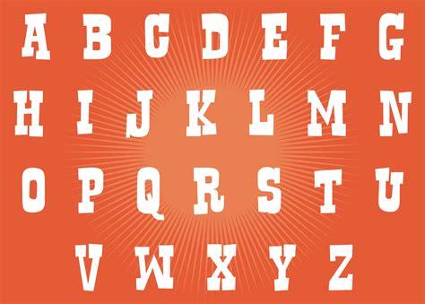 Free Printable Western Fonts