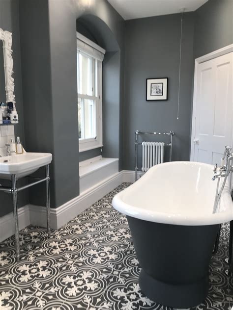 Victorian Period Grey Bathroom Bathroomideas Cottage Bathroom Design