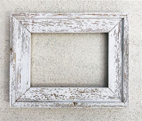 Weathered Wood White 11x14 Picture Frame Farmhouse Etsy