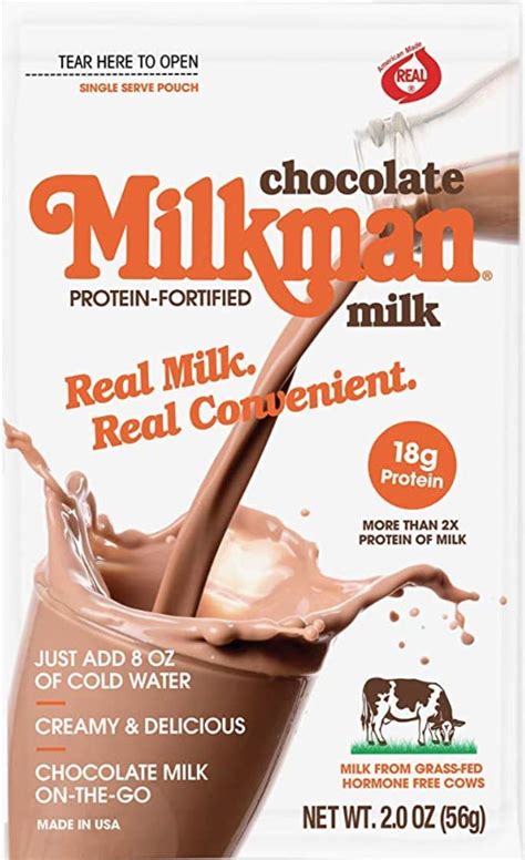 Buy Milkman Chocolate Milk With 18g Of Protein Instant Dry Chocolate