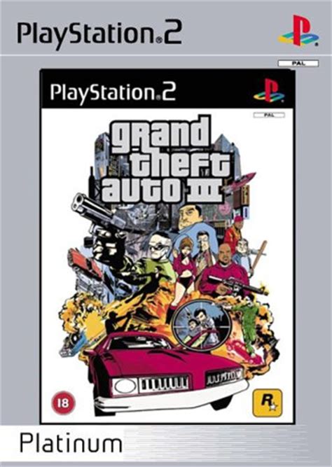 Grand Theft Auto Iii Ps2 Platinum Playd Twisted Realms Video Game