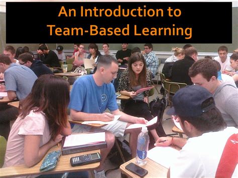 Ppt An Introduction To Team Based Learning Powerpoint Presentation