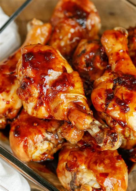 sticky asian chicken