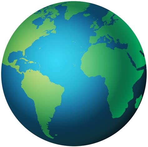 World Cartoon Illustration Sphere Map Transparent Background Png