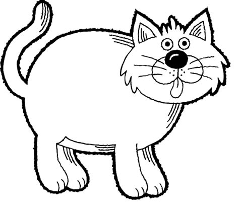Click the fat cat coloring pages to view printable version or color it online (compatible with ipad and android tablets). Fat Cat Coloring Page