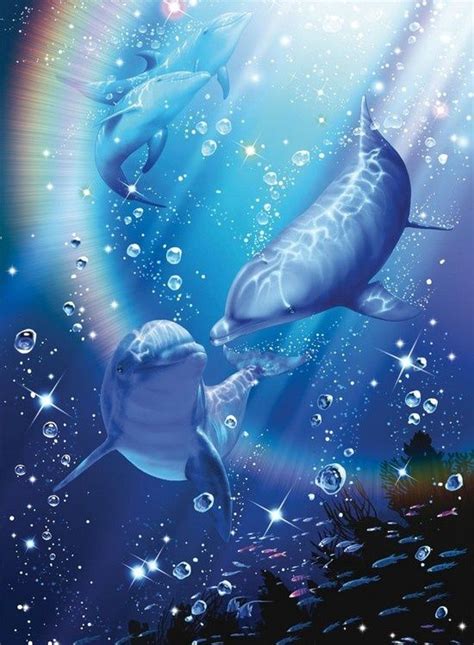 Christian Riese Lassen ~ Dolphins Dolphin Art Dolphin Painting