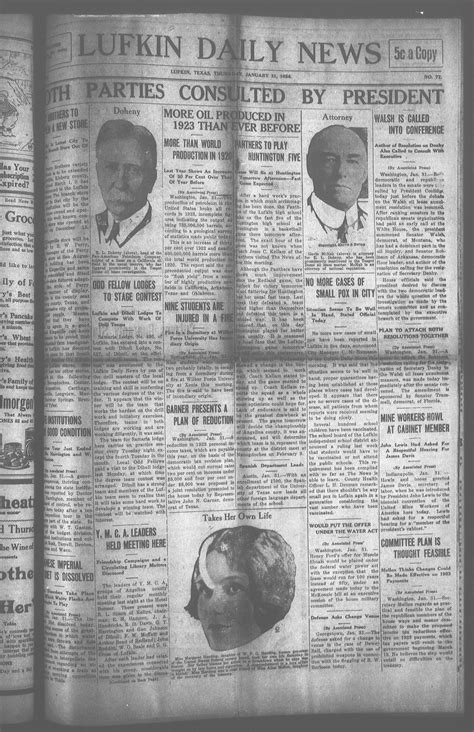Lufkin Daily News (Lufkin, Tex.), Vol. [9], No. 77, Ed. 1 Thursday