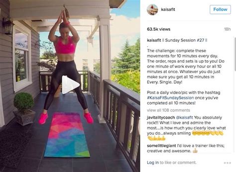 The Best Instagram Workout Videos That Are Actually Doable Workout
