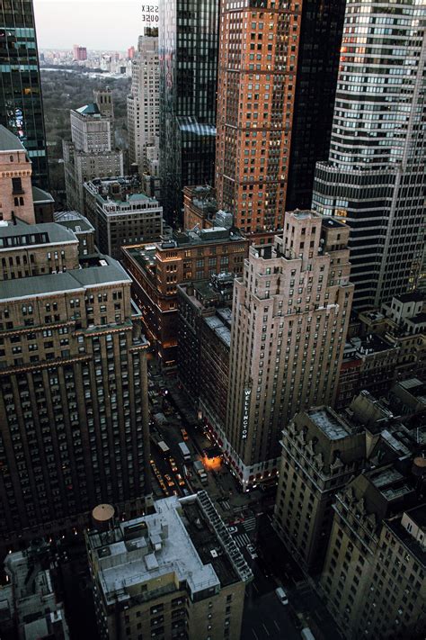 New York City Streets View And Buildings Rock Jungle Manhattan