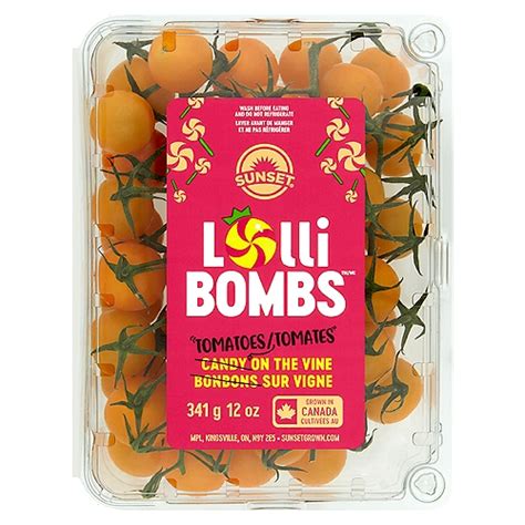 Sunset Lolli Bombs Tomatoes