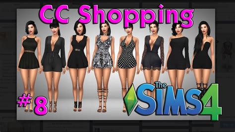 Sims 4 Cc Shopping 8 So Fab Youtube