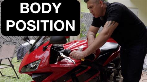 Motorcycle Body Positioning Street And Race Youtube