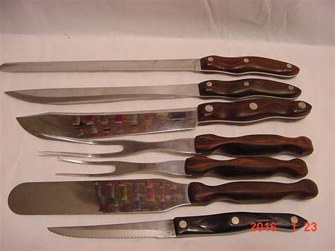 * cutco knives chrome take apart kitchen shears 8 scissors usa. Vintage CUTCO knives etc. 7 1022-1023-1024-1026-1027-1028 ...