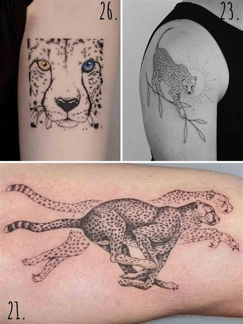 101 Powerful Cheetah Tattoos Meaning And Ideas Tattoo Glee