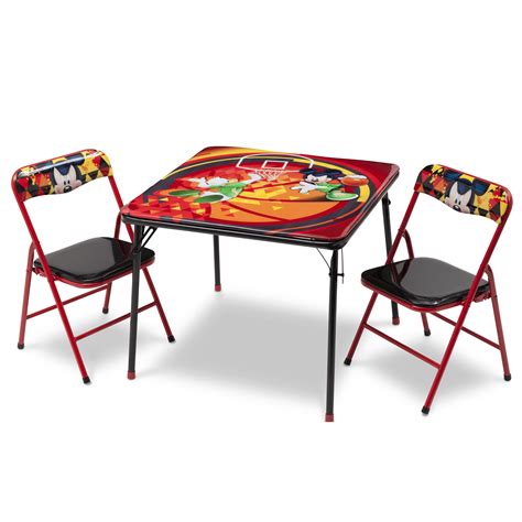 Baby relax children's table and chair set is designed not only for fun activities but also for eating and reading. DeltaChildren Mickey Folding Children 3 Piece Square Table ...