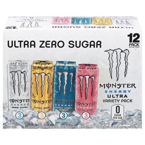 Save On Monster Energy Drink Ultra Zero Sugar Variety Pack Pk