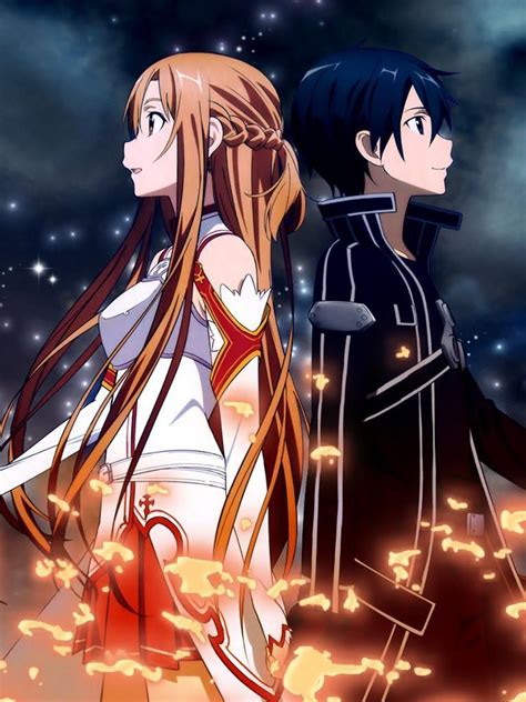 Download transparent asuna png for free on pngkey.com. Kirito x Asuna SAO Art Wallpaper pour Android ...