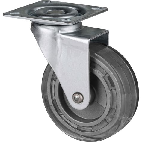 3 Swivel Caster Wheel With Metal Plate Mount